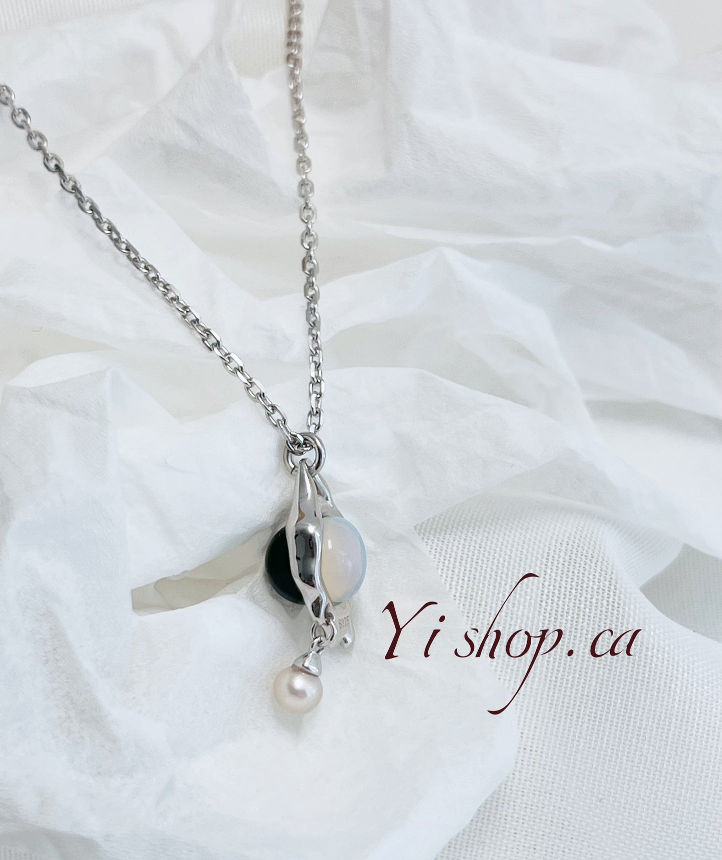 Collier pendentif double face BF300