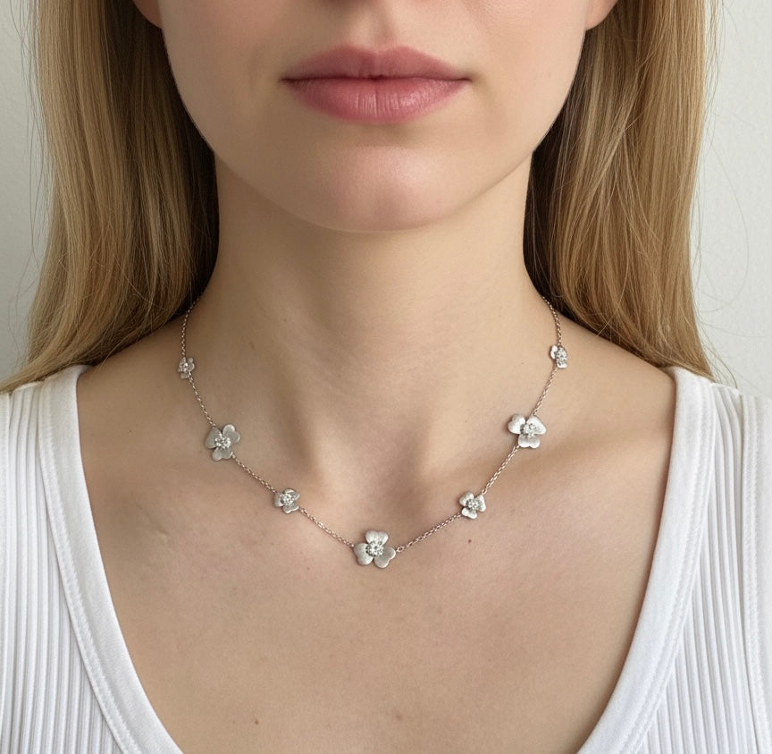 Sea of Flowers Necklace