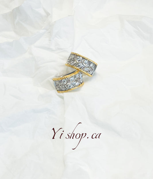 Diamond-cut Craft Earring